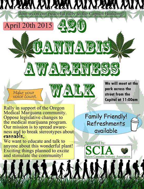 OSGG @ SCIA Cannabis Awareness Walk @ Capitol Building | Salem | Oregon | United States
